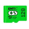 EMTEC 128GB microSDXC UHS-I U3 V30 Carte mémoire de jeu (Vert)