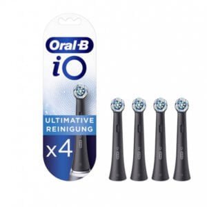 Oral-B Lot de 4 têtes de brosse  iO Ultimate Cleaning (noir) 319856