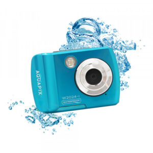 Easypix W2024 Splash appareil photo numérique caméra submers. (bleu glacé)