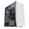 Thermaltake PC- Case H200 TG Snow RGB |CA-1M3-00M6WN-00