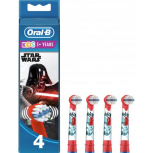 Oral-B Pack de 4 Têtes de brosse à dents électrique Kids Star Wars  EB10S-4