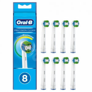 Oral-B Pack de 8 Têtes de brosse à dents Precision Clean EB20-8