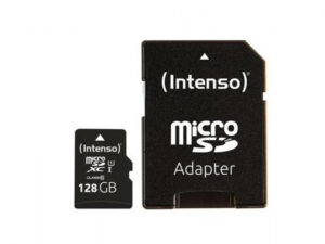 Intenso MicroSD 128Go + Adaptateur CL10