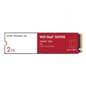 WD Disque SSD Rouge SN700 2TB NVMe M.2 PCIE Gen3 - Solid State Disk - WDS200T1R0C