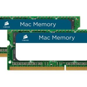Barette mémoire Corsair Mac Memory SO-DDR3 1066MHz 8Go (2x 4Go) CMSA8GX3M2A1066C7