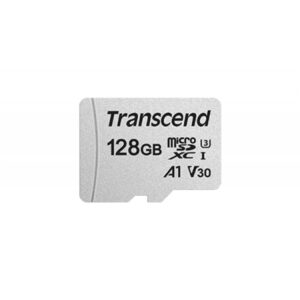 Transcend MicroSD/SDHC Card 128GB USD300S-A w/Adapter TS128GUSD300S-A