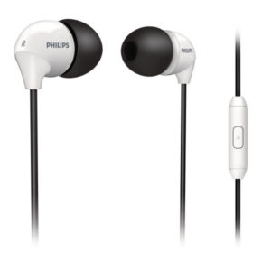 Philips Ecouteurs intra auriculaires filaires blanc et noir SHE3575BW/10