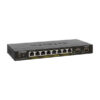Netgear Smart Switches Web Manageables PoE+ 8 ports Gigabit Ethernet avec 2 SFP dédiés Ports (55 W)