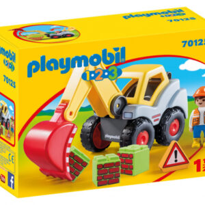 Playmobil 1.2.3 - Pelleteuse (70125)