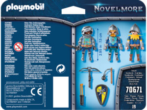 Playmobil Novelmore - 3 Chevaliers Novelmore (70671)