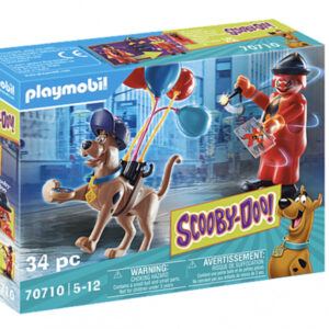 Playmobil SCOOBY-DOO! Aventure avec fantôme du clown (70710)