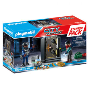 Playmobil City Action - Policier avec cambrioleur de coffre-fort (70908)