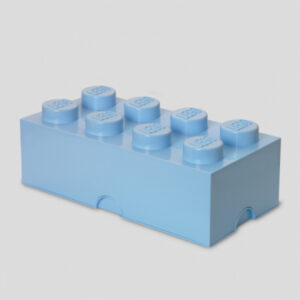 LEGO Brique de rangement 8 plots bleu clair (40041736)