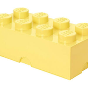LEGO Brique de rangement 8 plots jaune pastel (40041741)