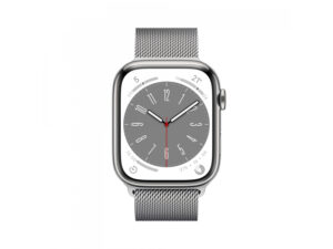 Apple Watch Series 8 GPS + Cellular 45mm Silver Steel Milanese MNKJ3FD/A