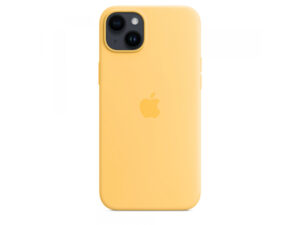 Apple iPhone 14 Plus Coque en silicone avec MagSafe Sunglow MPTD3ZM/A