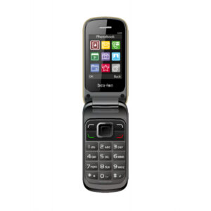 Bea-fon C245 - Telephone mobile à clapet - Couleur champagne C245_EU001C