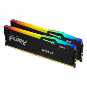Kingston Fury Beast RGB Kit 2 x 16GB DDR5 6000MT/s CL40 KF560C40BBAK2-32
