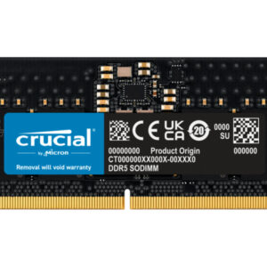 Crucial 8GB DDR5-4800 SODIMM - 8 GB - DDR5 CT8G48C40S5