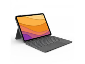 Logitech Étui clavier QWERTZ avec trackpad pour iPad Air 4 - DEU 920-010297