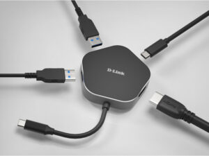 D-Link 4 In 1 USB-C Hub mit HDMI/USB-C Ladeanschluss DUB-M420