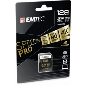 Emtec SDXC 128G0 SpeedIN PRO CL10 95MB/s FullHD 4K UltraHD