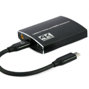 CableXpert USB-C to dual HDMI adapter 4K 60Hz A-CM-HDMIF2-01