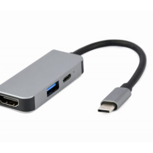 CableXpert USB Typ-C Kombi-Adapter (Hub + HDMI + PD) - A-CM-COMBO3-02