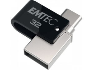 USB Clé 32Go Emtec Mobile & Go Dual USB3.2 - USB-C T260