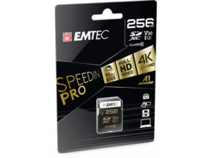 Emtec SDXC 256Go SpeedIN PRO CL10 95MB/s FullHD 4K UltraHD