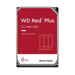 Western Digital Red Plus Disque dur HDD 6 To 3.5 WD60EFPX