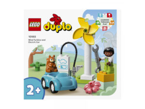 LEGO Duplo - L?éolienne et la voiture électrique (10985)