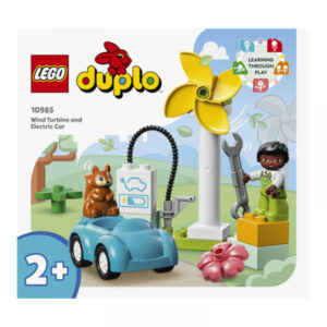 LEGO Duplo - L?éolienne et la voiture électrique (10985)