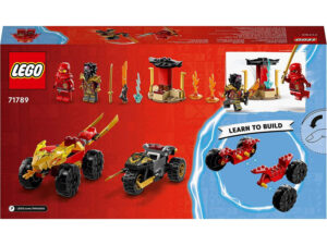 LEGO NINJAGO - Le combat en voiture et en moto de Kai et Ras (71789)