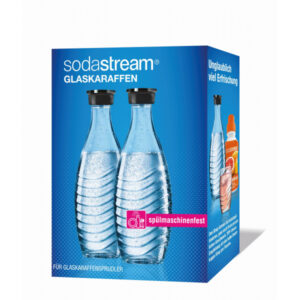 SodaStream Carafe en verre 0.6L lot de 2 -1047200490