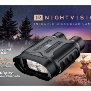 Easypix NightVision - Caméra binoculaire infrarouge avec écran de 2