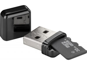 Goobay MicroSD/SDHC lecteur de cartes USB 2.0 - 38656