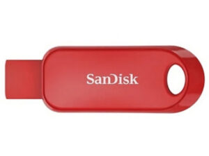 SanDisk Cruzer Snap 32 Go USB Typ-A 2.0 Dia SDCZ62-032G-G35R - rouge