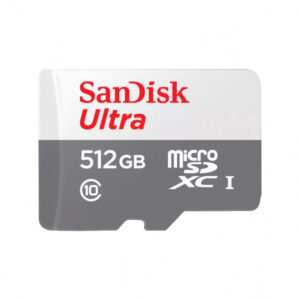 SanDisk  Ultra Lite microSDXC 512Go 100MB/s CL10 SDSQUNR-512G-GN3MN