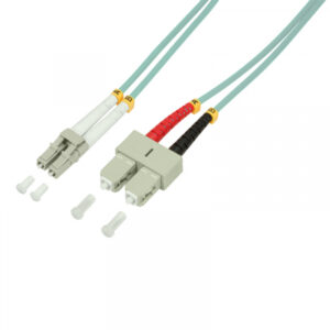 Logilink Câble de raccordement fibres optiques 1M OM3 50/125 LC-SC FP3LS01
