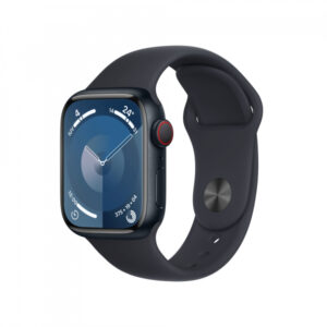 Apple Watch S9 Alu. 41mm GPS+Cellular Midnight Sport Band M/L MRHT3QF/A