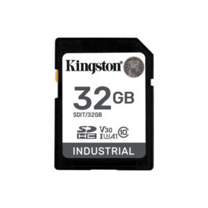 Kingston SD Card 32GB SDHC Industrial -40C to 85C C10 SDIT/32GB