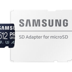 Samsung Pro Ultimate 512GB microSD karte inkl. SD Adapter MB-MY512SA/WW