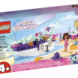 LEGO Gabby's Dollhouse - Le bateau et le spa de Gabby et Marine (10786)