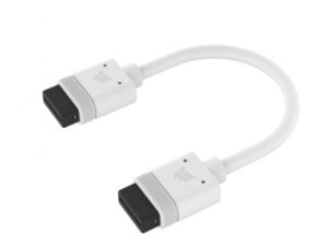 Corsair iCUE LINK Cable 2x 100mm - Straight connectors White CL-9011129-WW