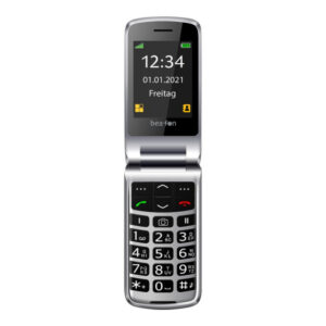 Beafon SL645 Plus Silver Line Feature Phone Schwarz/Silber SL645plus_EU001B