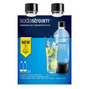 SodaStream Tritan-Bottle 1L black Duopack