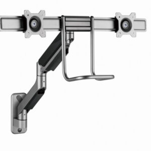 Gembird Adjustable Wall 2 Display Mounting Arm 17?-32? (8kg) MA-WA2-02