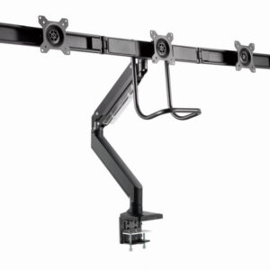 Gembird Desk Mounted adjustable Monitor Arm for 3 Monitors MA-DA3-03