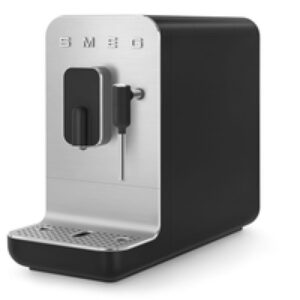 Smeg Automatic Coffee Machine with Steam Function Black BCC02BLMEU